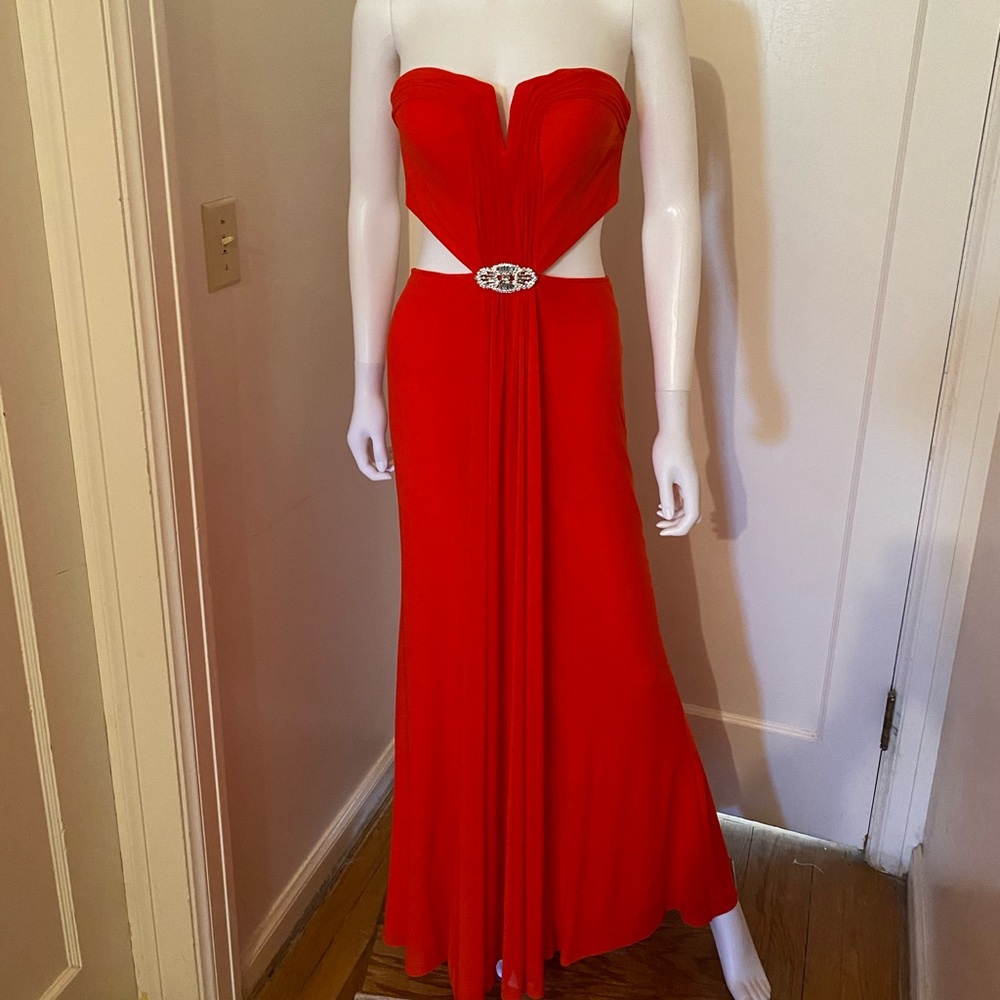 Sexy and daring evening gown